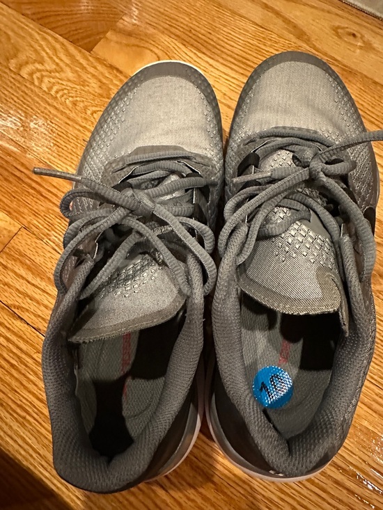 Nike Tiger Woods Golf Shoe Soft Spikes Cleats Gray Black Men 10 - Picture 9 of 10